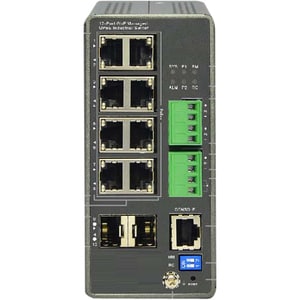 MGD HRD POE++ SWITCH (8 )10/100 1000B-TPOE++ (2) 100/1000BASE-X SFP