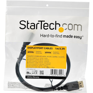 3FT 8K DISPLAYPORT 1.4 CABLE DP 1.4 HBR3 VIDEO CORD VESA CERTIFIED