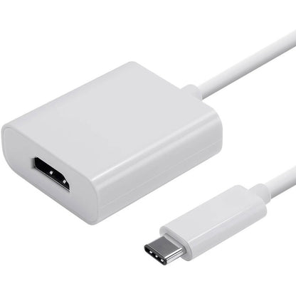 USB TYPEC TO HDMI ADAPTER USBC VIDEO CONVERTER WHITE