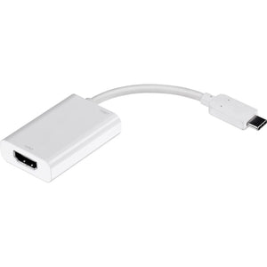 USB TYPEC TO HDMI ADAPTER USBC VIDEO CONVERTER WHITE