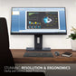 27IN SUPERCLEAR IPS QUAD HD MONITOR WITH ADVANCED ERGONOMICS