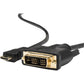 10FT MINI HDMI TO DVI-D M/M CABLE