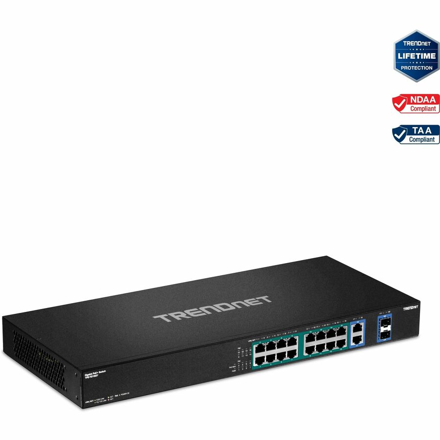 16X GIGABIT POE PORTS 18PORT GIGABIT HIGH POWER POE SWITCH