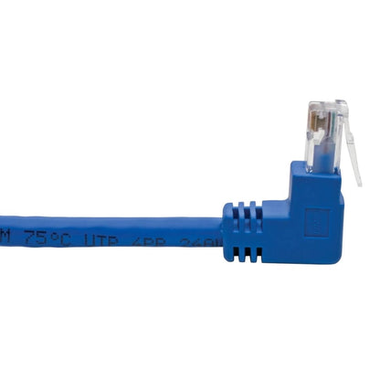 5FT CAT6 BLUE UTP UP-ANGLE MALE DOWN-ANGLE MALE MOLDED PATCH CABLE