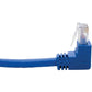 5FT CAT6 BLUE UTP UP-ANGLE MALE DOWN-ANGLE MALE MOLDED PATCH CABLE