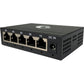 5PORT GIG ETHERNET SWITCH METAL CAPACITY 10GBPS MDI/MDIX WALL MNT