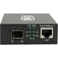 SFP FIBER TO ENET MEDIA CONVERTER POE+ 10/100/1000 MBPS