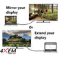 DISPLAYPORT TO VGA DVI HDMI ADAPT 3IN1 DP CONVERTER