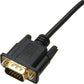 1FT DISPLAYPORT TO VGA ADAPTER BLACK CABLE 14IN