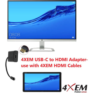 USB TYPEC TO HDMI ADAPT 10IN USBC VIDEO CONVERTER BLACK