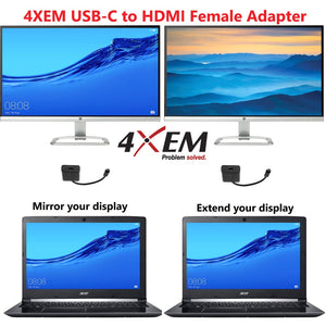 USB TYPEC TO HDMI ADAPT 10IN USBC VIDEO CONVERTER BLACK