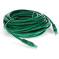 RJ-45 M/M PATCH CBL 14FT GREEN CAT6 UTP PVC CU