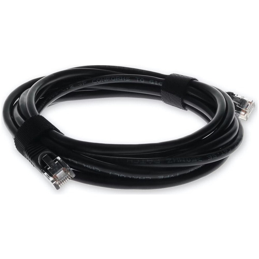 ADDON RJ-45 M/M PATCH CBL 3FT BLACK CAT5E UTP PVC CU