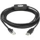 10FT USB-A TO RJ45 ROLLOVER M/M CONSOLE CABLE CISCO COMPATIBLE