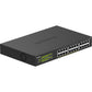 24PORT GIGABIT ENET UNMANAGED POE+ SWITCH WITH 16-PORTS POE+