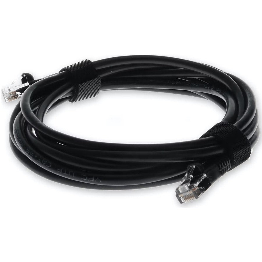 ADDON RJ-45 M/M PATCH CBL 6FT BLACK CAT5E UTP PVC CU