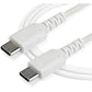 6FT USB C TO USB C CHARGE CABLE RUGGED USB-C FAST CHARGING CORD