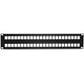 48-PORT BLANK KEYSTONE 2U HD PATCH PANEL