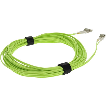 ADDON LC M/M PATCH CBL 5M LIME GREEN OM5 FIBER