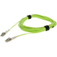 ADDON LC M/M PATCH CBL 5M LIME GREEN OM5 FIBER