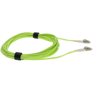 ADDON LC M/M PATCH CBL 5M LIME GREEN OM5 FIBER