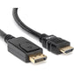 4K-M/M-10FT 3M-BK DP-HDMI CABLE