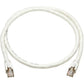 3FT CAT8 WHITE PATCH SNAGLESS 25G/40G CERTIFIED M/M POE CABLE