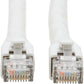 3FT CAT8 WHITE PATCH SNAGLESS 25G/40G CERTIFIED M/M POE CABLE