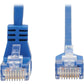 15FT CAT6 BLUE ENET CABLE DOWN RIGHT ANGLED SLIM MOLDED M/M