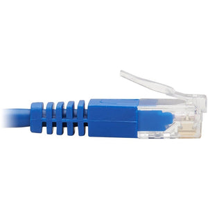 15FT CAT6 BLUE ENET CABLE UP ANGLED UTP SLIM MOLDED M/M RJ45