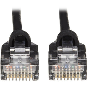 20FT CAT6A BLACK GB SNAGLESS MOLDED SLIM ENET CABLE M/M