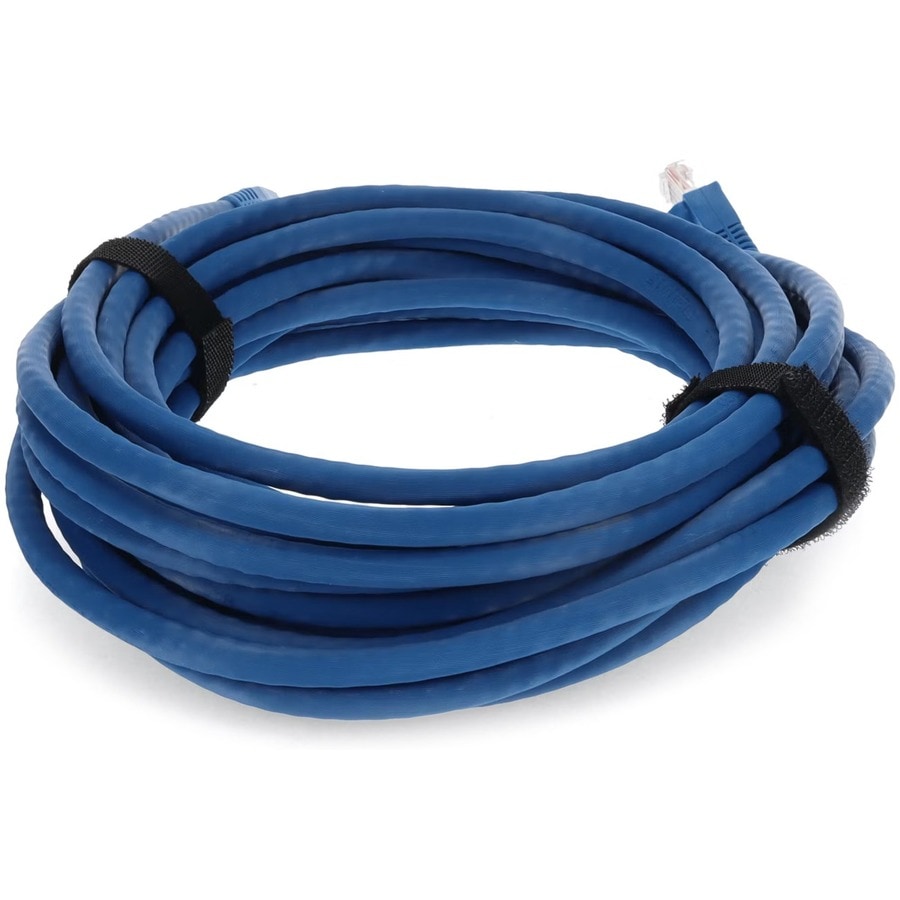 ADDON RJ-45 M/M PATCH CBL 15FT BLUE CAT6A UTP PVC CU