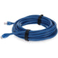 ADDON RJ-45 M/M PATCH CBL 15FT BLUE CAT6A UTP PVC CU