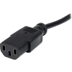 10FT COMPUTER POWER CORD NEMA 5-15P TO C13 AC POWER MONITOR CABLE