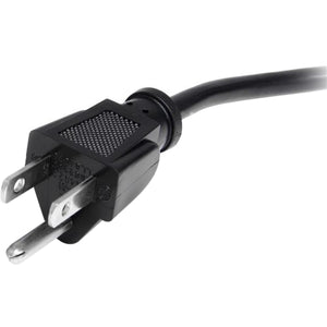 10FT COMPUTER POWER CORD NEMA 5-15P TO C13 AC POWER MONITOR CABLE