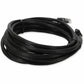 RJ-45 M/M PATCH CBL 50FT BLACK CAT6A UTP PVC CU