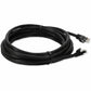 RJ-45 M/M PATCH CBL 50FT BLACK CAT6A UTP PVC CU