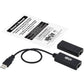 USB OVER CAT5/CAT6 EXTENDER KIT 1PORT W/ POC USB 2.0 164 FT