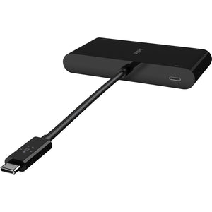 USB-C MULTIMEDIA + CHARGE ADAPTER 100W