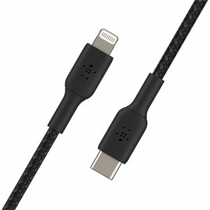 BOOST CHARGE BRAIDED USB-C TO LIGHTNING CABLE