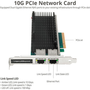 2PORT 10G ETHERNET NETWORK PCIE