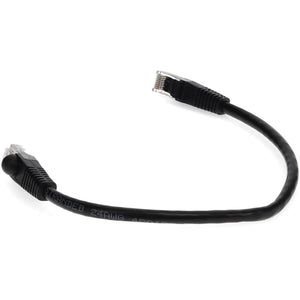 RJ-45 M/M PATCH CBL 3FT BLACK CAT6 UTP PVC CU