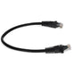 RJ-45 M/M PATCH CBL 3FT BLACK CAT6 UTP PVC CU