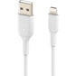 3M BOOST CHARGE LIGHTNING TO USB-A CABLE WHITE