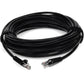 RJ-45 M/M PATCH CBL 40FT BLACK CAT6 UTP PVC CU