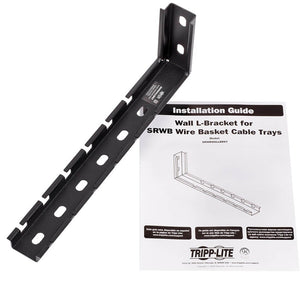 WALL L BRACKET FOR 150MM AND 300MM WIRE MESH CABLE TRAYS