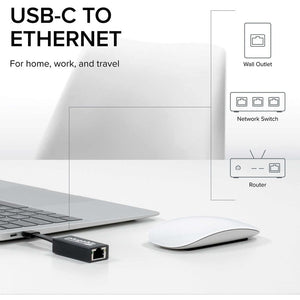 PLUGABLE USBC-TE1000 USB C TO ETHERNET ADAPTER