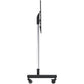 LARGER FORMAT MOBLE CART CHROME POLES DISPLAYS 300LBS MAX