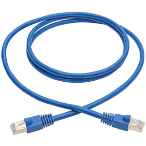 6FT CAT6A BLUE SNAGLESS SHIELDED POE 10G STP M/M