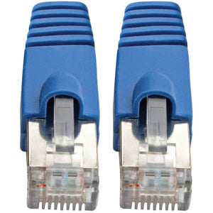 6FT CAT6A BLUE SNAGLESS SHIELDED POE 10G STP M/M